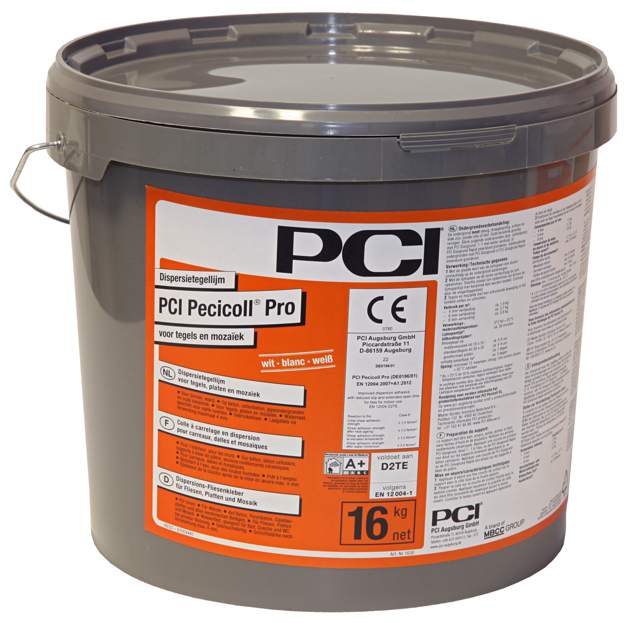 PCI Pecicoll Pro 16 kg pastategellijm