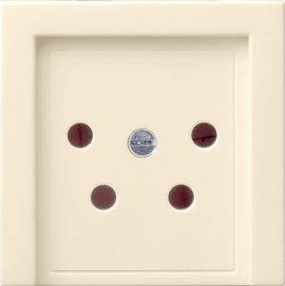 GIRA inzetplaat KPN ST55 creme wit glanzend
