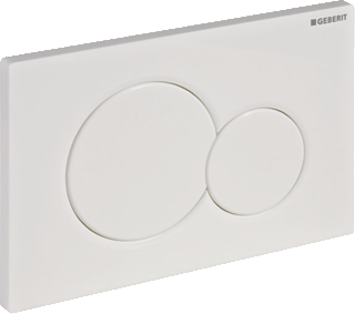 Geberit Sigma01 bedieningspaneel alpine wit
