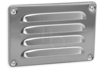 Schoepenrooster 130x90 mm aluminium (SZ)