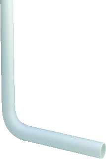 Vloerbuis PVC 32x220x750 mm