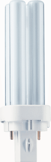 Philips PLC comp fluor.lamp 10 Watt koelwit 840 2-p