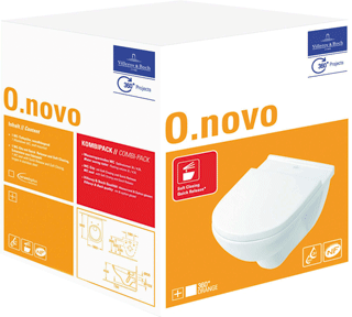 Villeroy & Boch O.novo wandcloset diepspoel wit