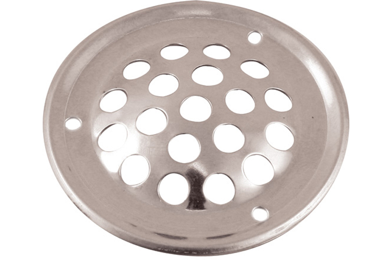 Rooster rond 69 mm rvs