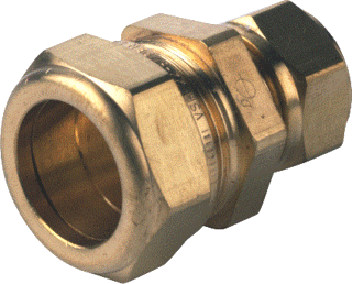 VSH Nikkel knel koppeling 12x10 mm