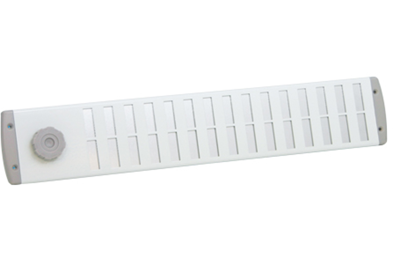 Schuifrooster BOLD-Line 500x90 mm wit aluminium (SZ)