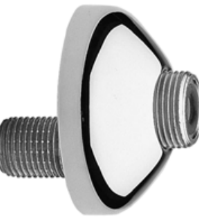 Grohe S-koppeling 1/2x3/8 2 st met rozet