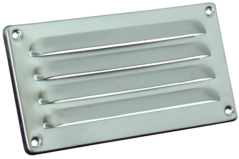 Schoepenrooster 180x90 mm aluminium