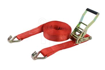 Sjorband met ratel 50mm 9 mt 5000 kg met ratelgesp (SZ)