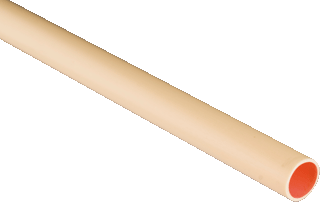 Installatiebuis pvc creme 5/8 4 mt extra gladde binnenzijde