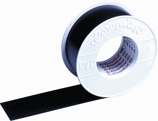 Coroplast tape 25x15 bruin 25 mt isolatieband