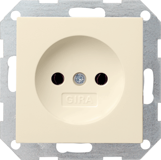 GIRA inbouw wcd inzet ST55 creme wit glanzend