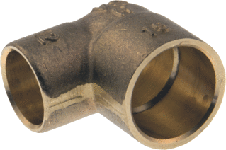 VSH Messing verloopknie 15x12 mm