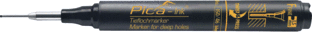 Pica Dieptemarkeerstift 150/46 zwart (VZ)
