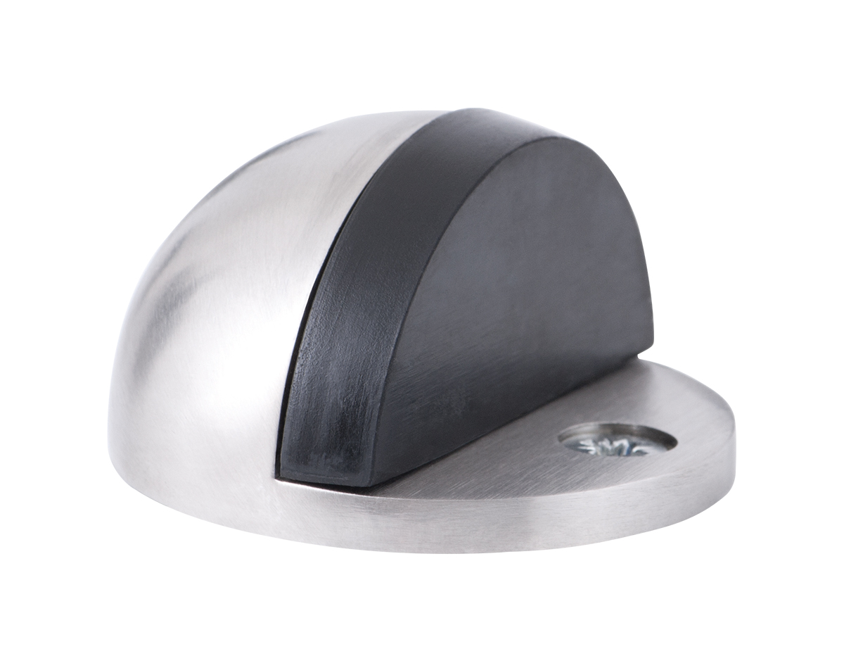 TH deurstopper rond 25x44 mm rvs geborsteld