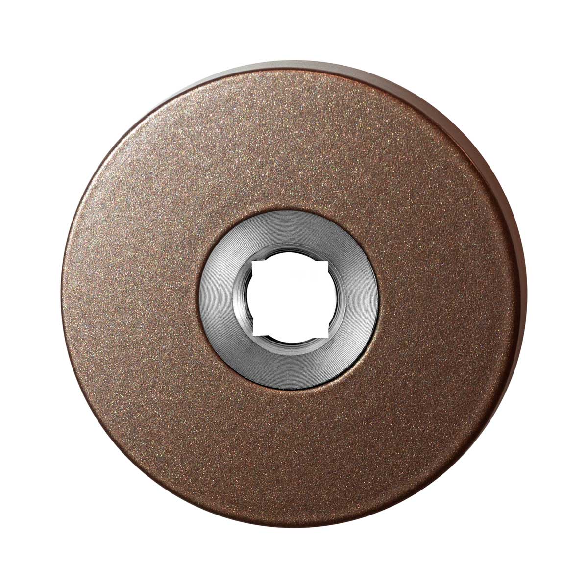 TH ronde click rozet li/re 50x8 mm Bronze blend