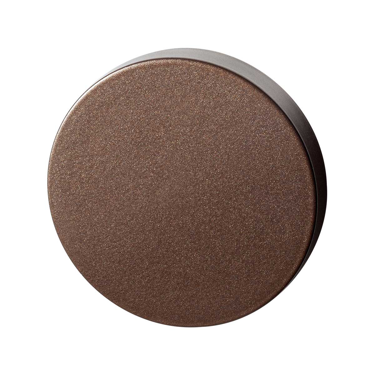 TH blinde ronde rozet 50x8 mm Bronze blend