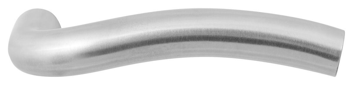 TH Kui W-model deurkruk paar 19 mm rvs geborsteld