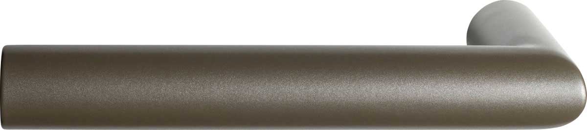 TH Toi L-haaks deurkruk li/re 19 mm Mocca blend