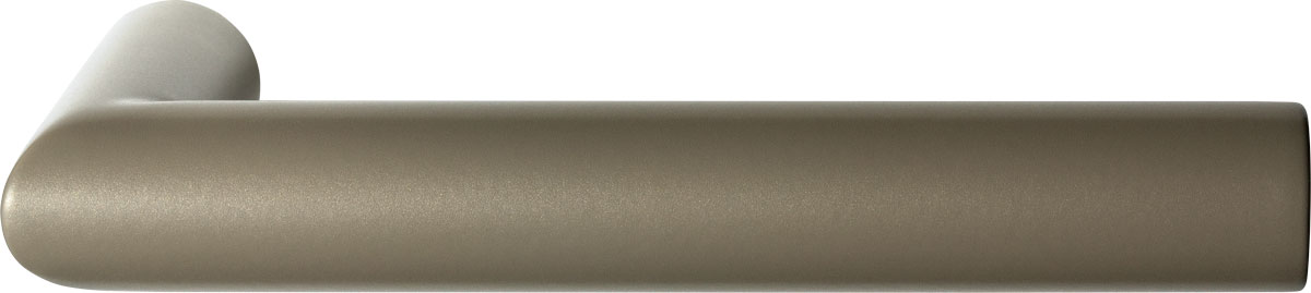 TH Toi L-haaks deurkruk paar 19 mm Champagne blend