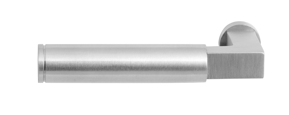 TH Kuri satin deurkruk links/rechts rvs geborsteld