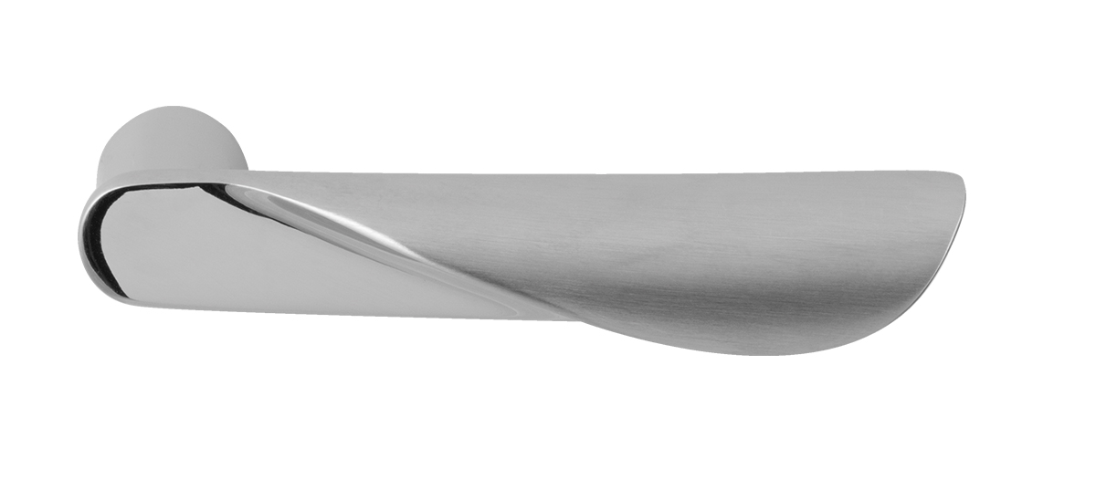 TH Moana duo deurkruk paar RVS gepolijst/geborsteld
