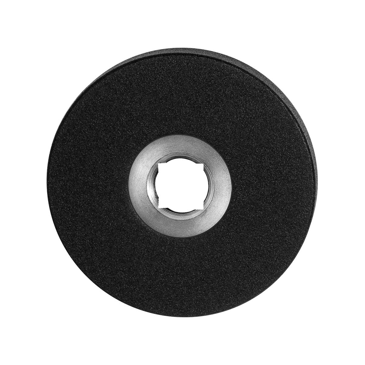 TH ronde click rozet paar 50x6 mm zwart
