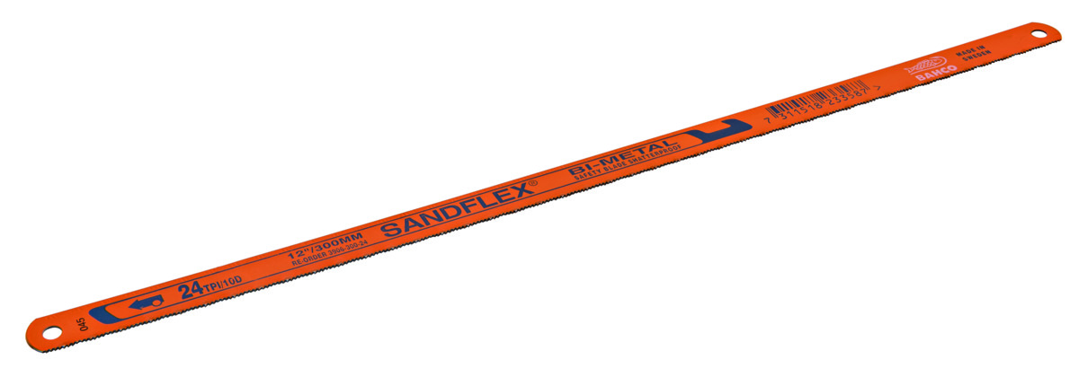 Bahco zaagblad Sandflex 300 mm 24T per inch bi-metaal set 2 st