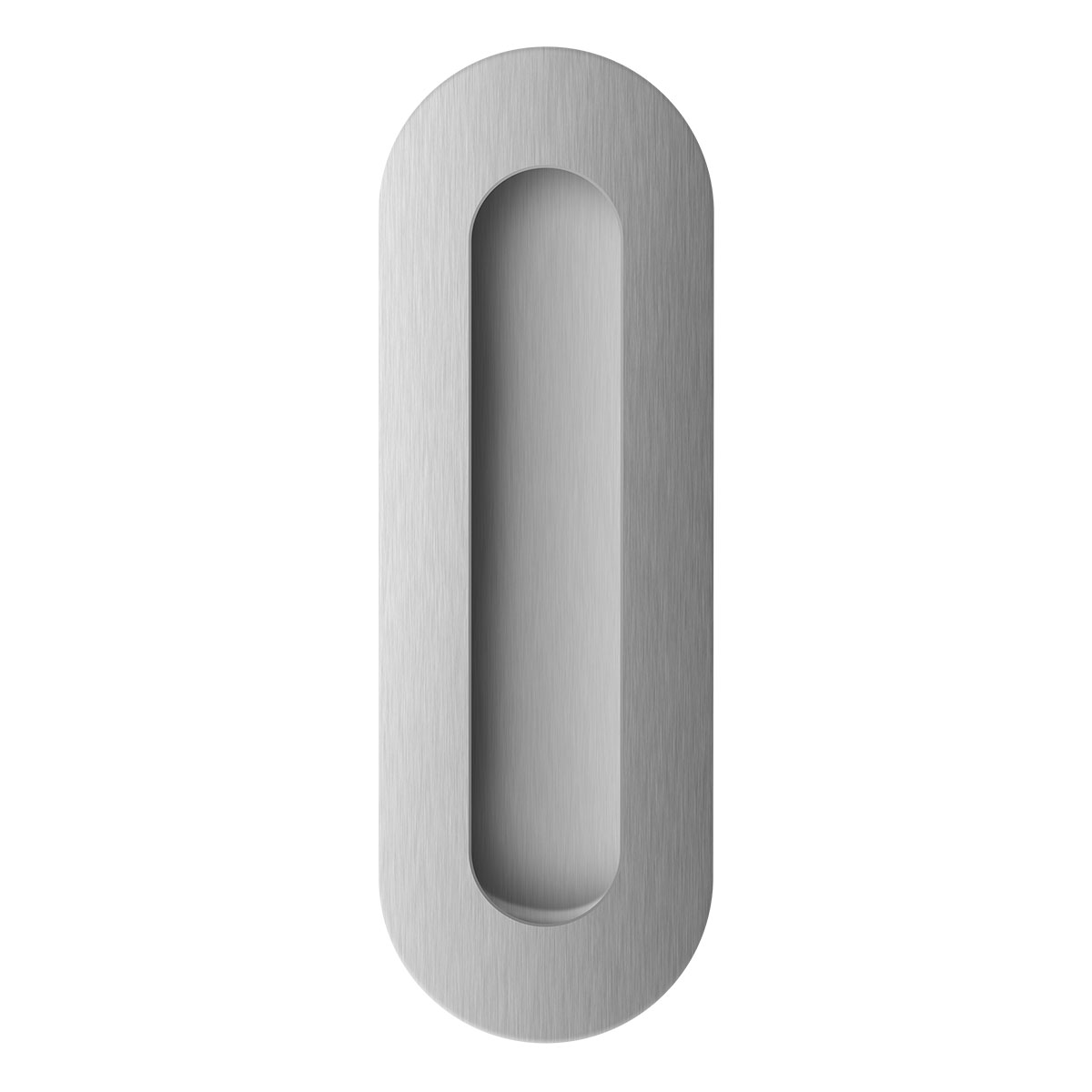 TH schuifdeurkom ovaal 180x60mm rvs geborsteld