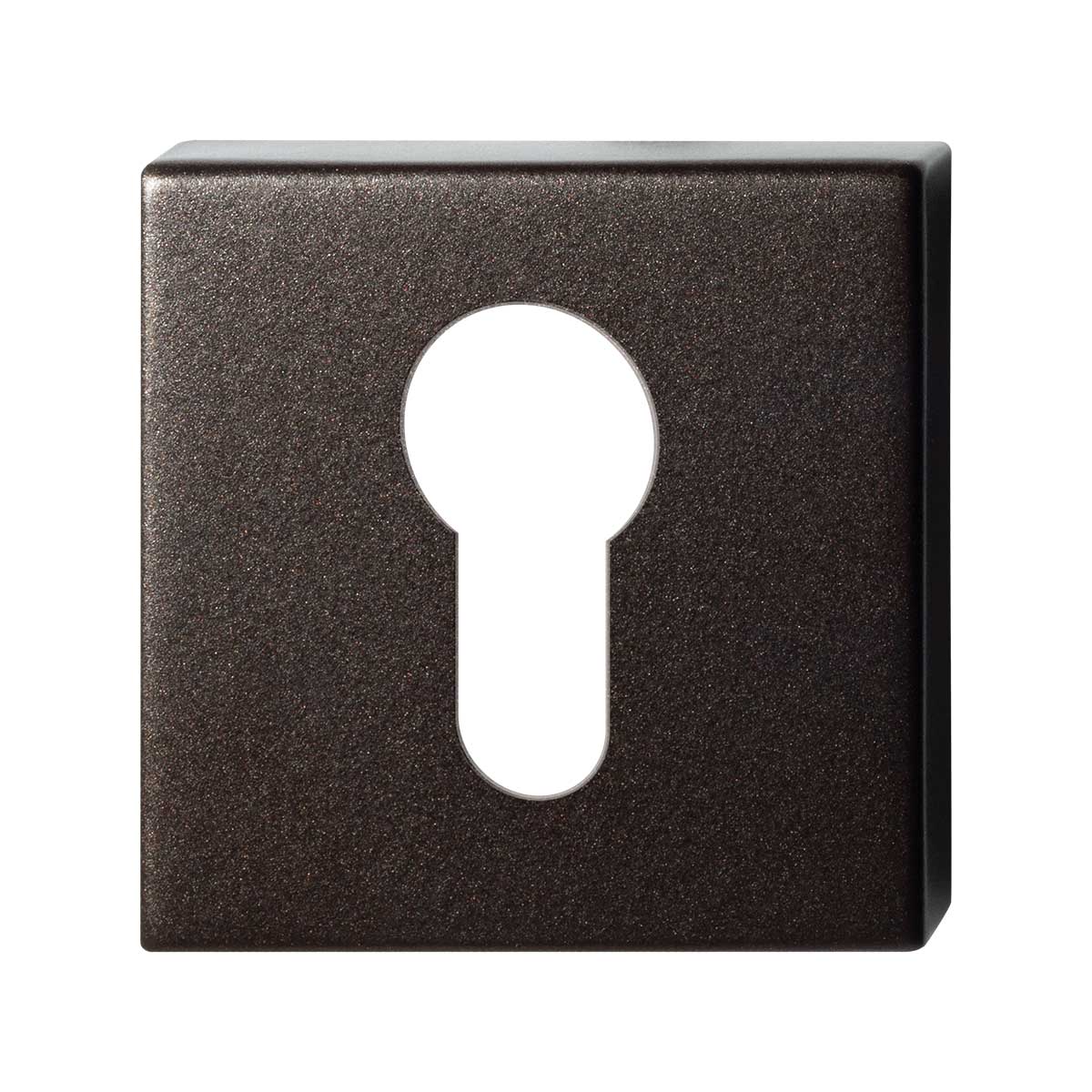 TH cilinderrozet vierkant 50x50x8mm Dark blend
