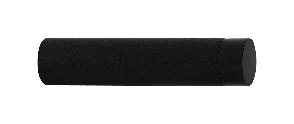 TH deurstopper rond 85x19 mm zwart