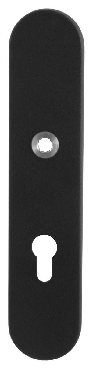 TH vh binnenschild PC72 248x52x8 mm Zwart afgerond SKG3