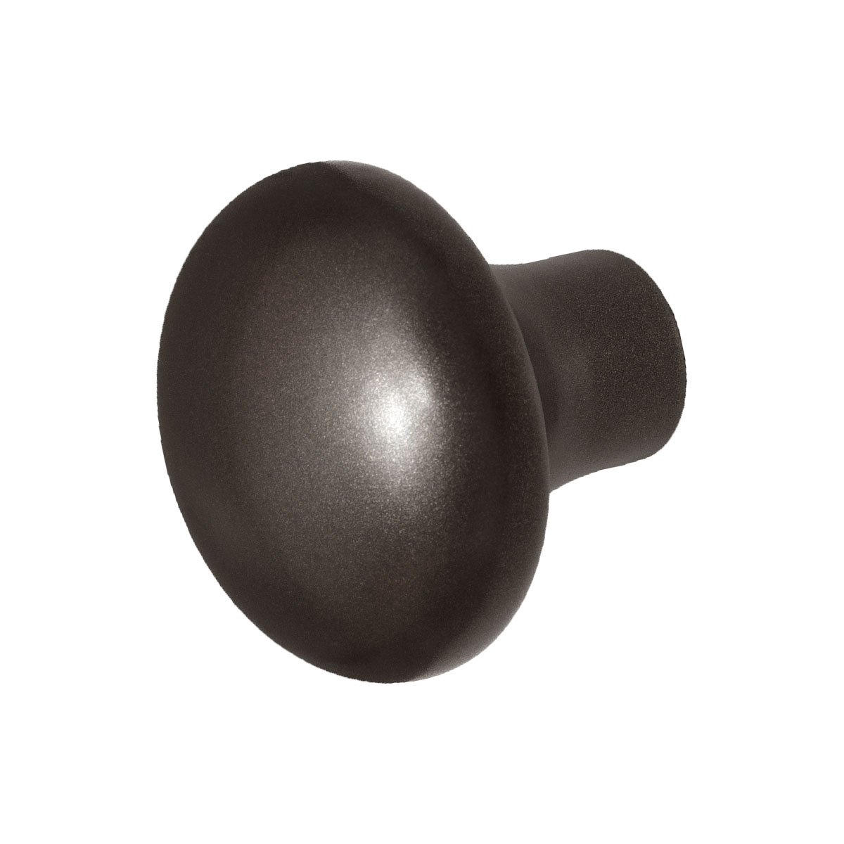 TH paddenstoel knop draaibaar 52 mm Dark blend + krukstift