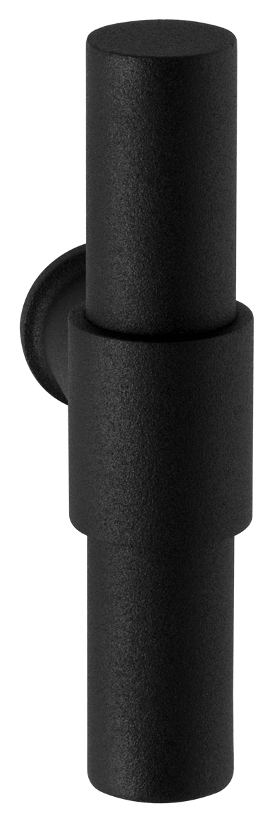 TH Hipi Deux+ deurkruk l/r 105,5 mm zwart