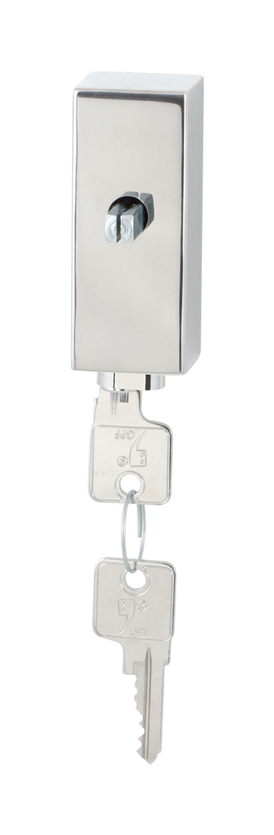 TH draaikiepmechanisme 83x34x31 mm RVS gep rechth afsluit stift 40mm