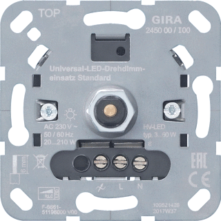 GIRA led draai dimmer S3000