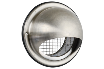Buitenrooster bol 150 mm rvs (SZ)
