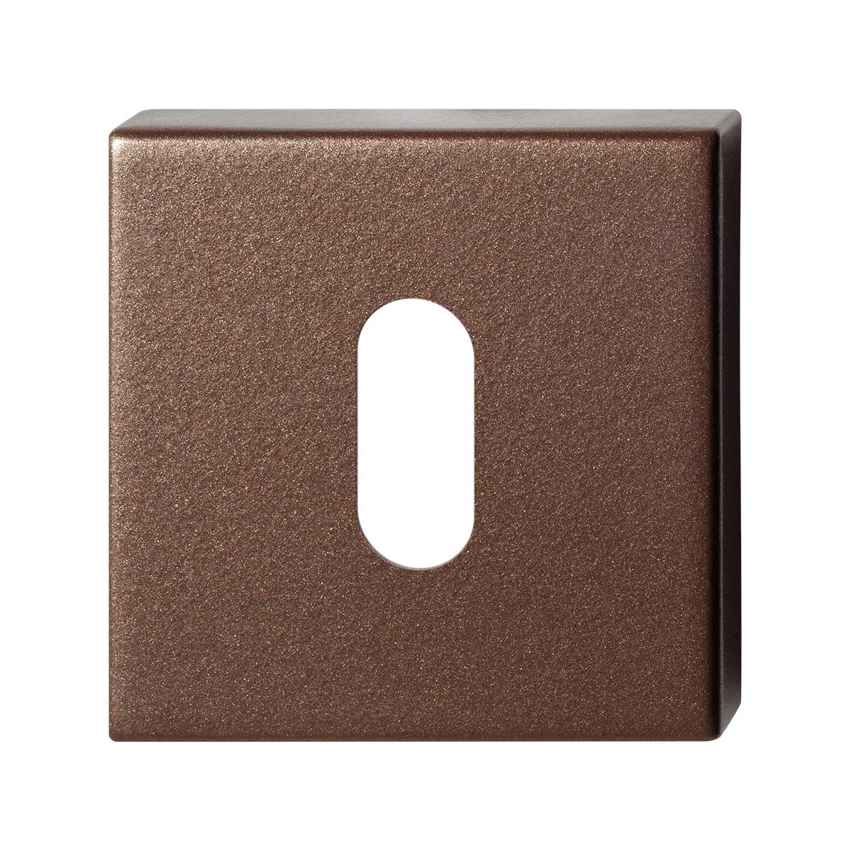 TH sleutelrozet 50x50x8 mm Bronze blend