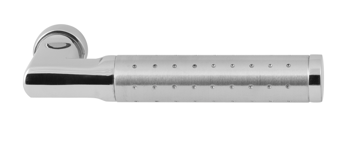 TH Taura duo deurkruk paar RVS gepolijst/geborsteld