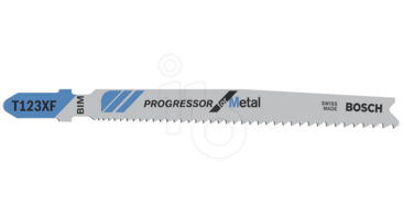 Bosch decoupeerzaagblad progressor T123X 5 st tbv metaal (VZ)