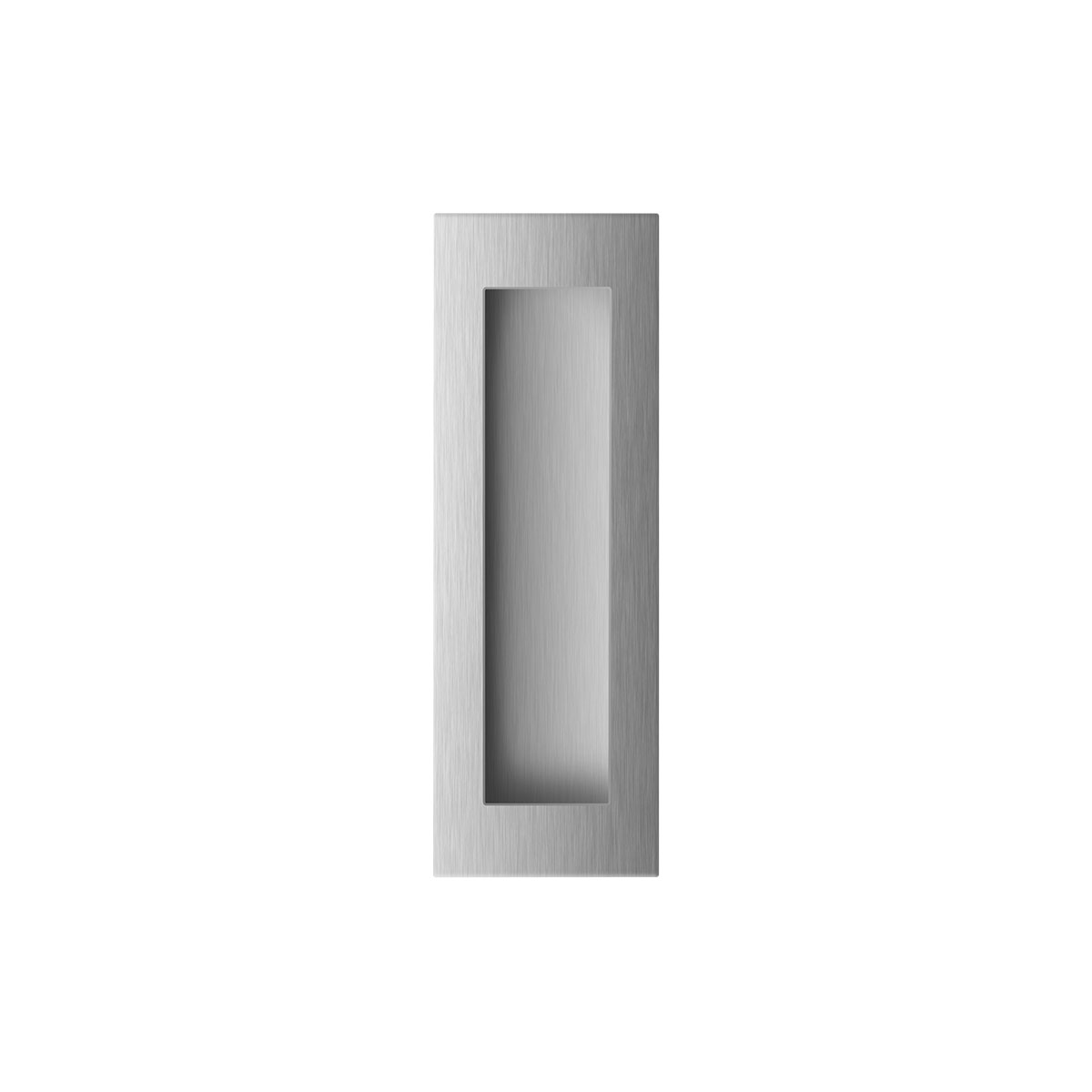 TH schuifdeurkom 120x40 mm RVS geborsteld rechthoekig
