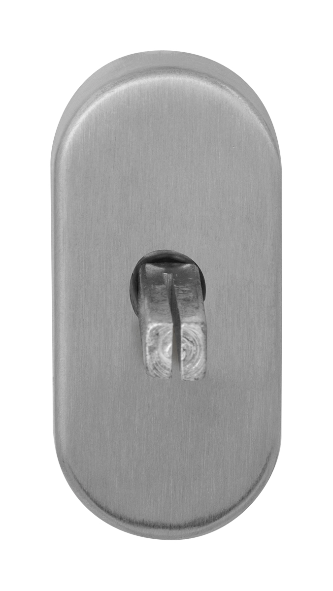 TH draaikiepmechanisme 65x30x12 mm RVS geborsteld ovaal stift 40 mm