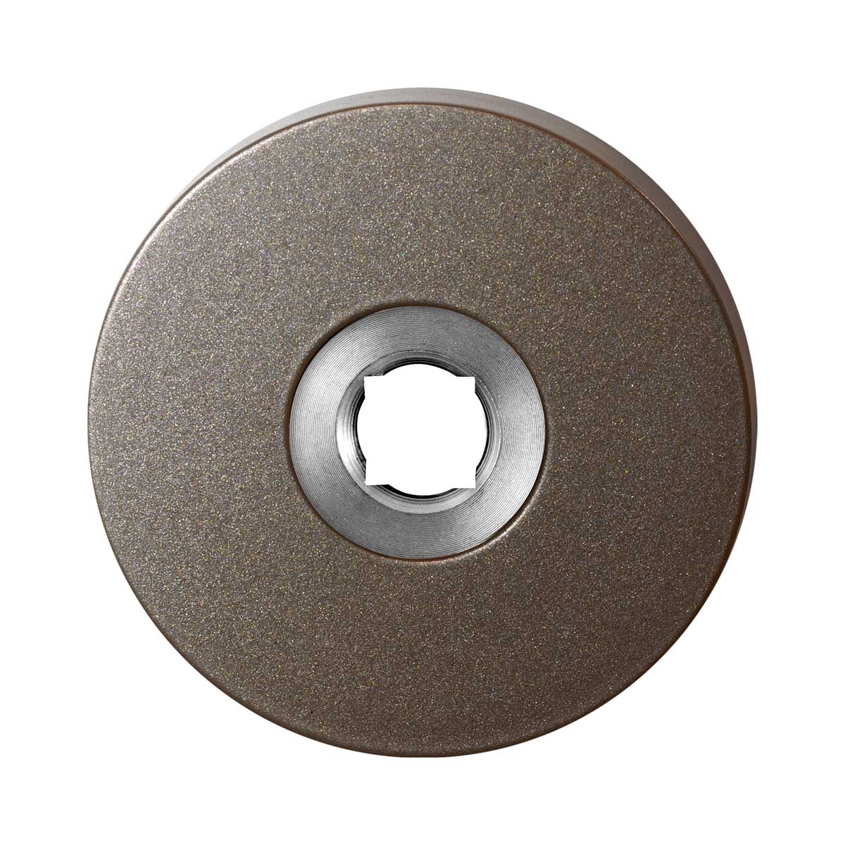 TH ronde click rozet 50x8 mm Mocca blend