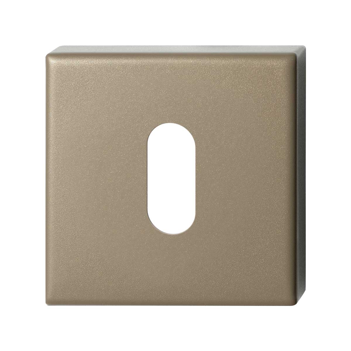 TH sleutelrozet 50x50x8 mm Champagne blend