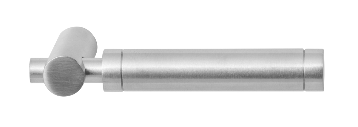 TH Moko satin deurkruk paar rvs geborsteld