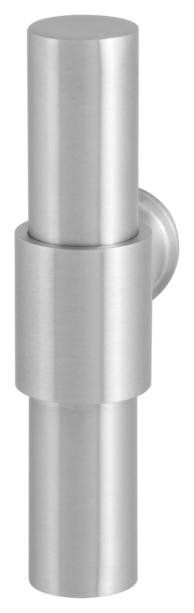 TH Hipi Deux+ kruiskruk l/r 105,5mm rvs geborsteld