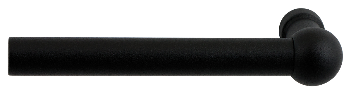 TH Hipi deurkruk li/re 139,5 mm zwart