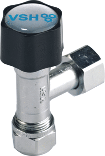 VSH Hoekstopkraan knel 3/8x12 mm chroom