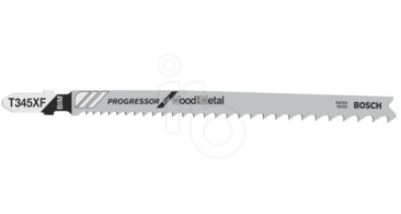 Bosch decoupeerzaagblad progressor T345XF 5 st tbv hout/metaal (VZ)