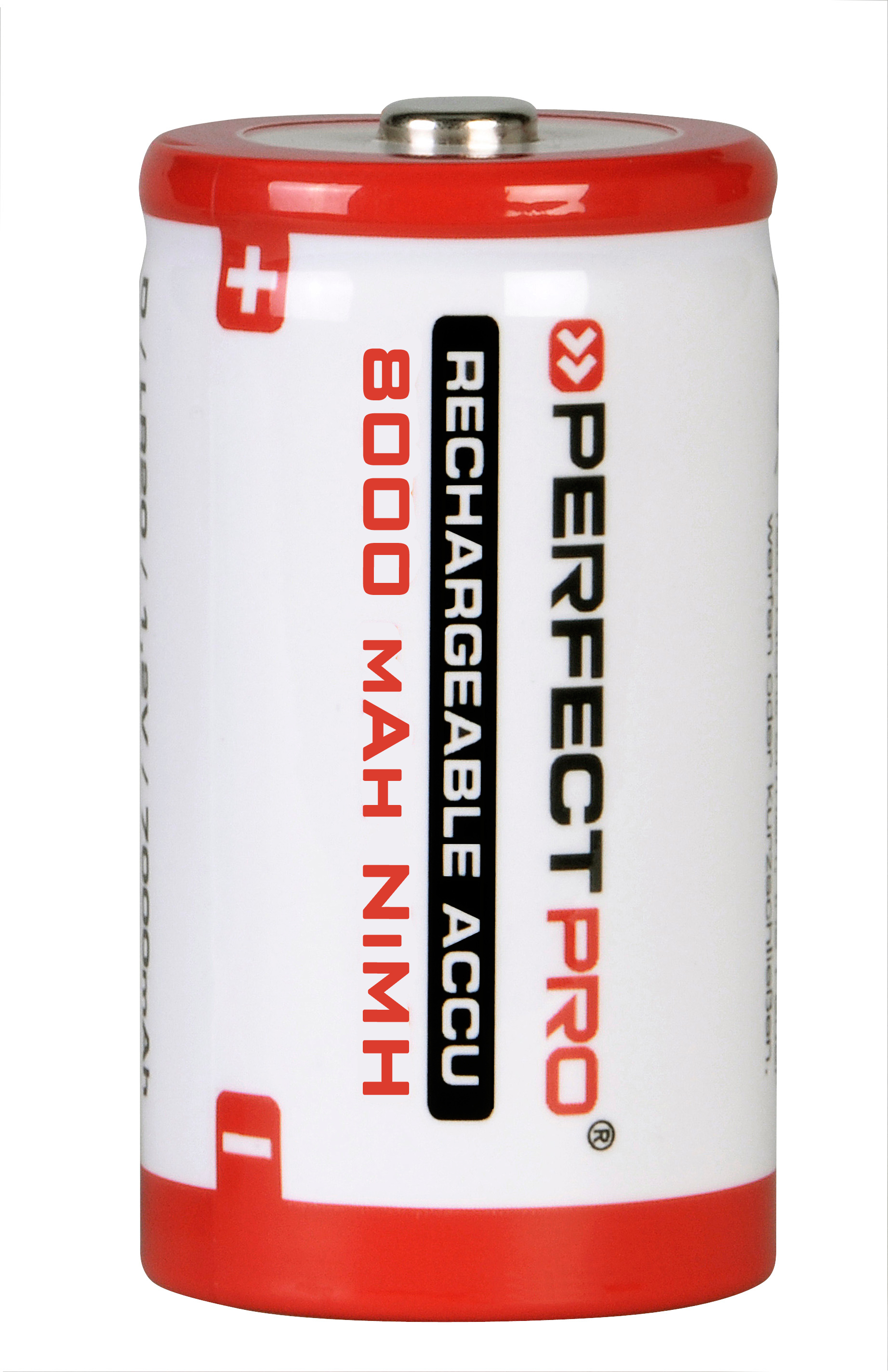 PerfectPro Batterijen D 2 st oplaadbaar (SZ)